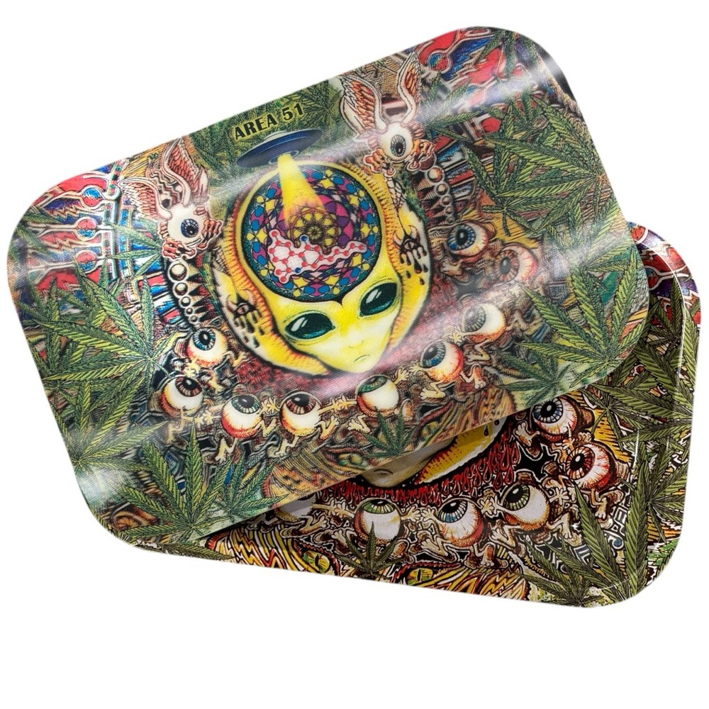 Alien Area 51 Rolling Tray